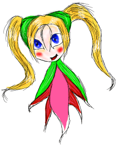 one of the fairy children in my story "The flower Girls"